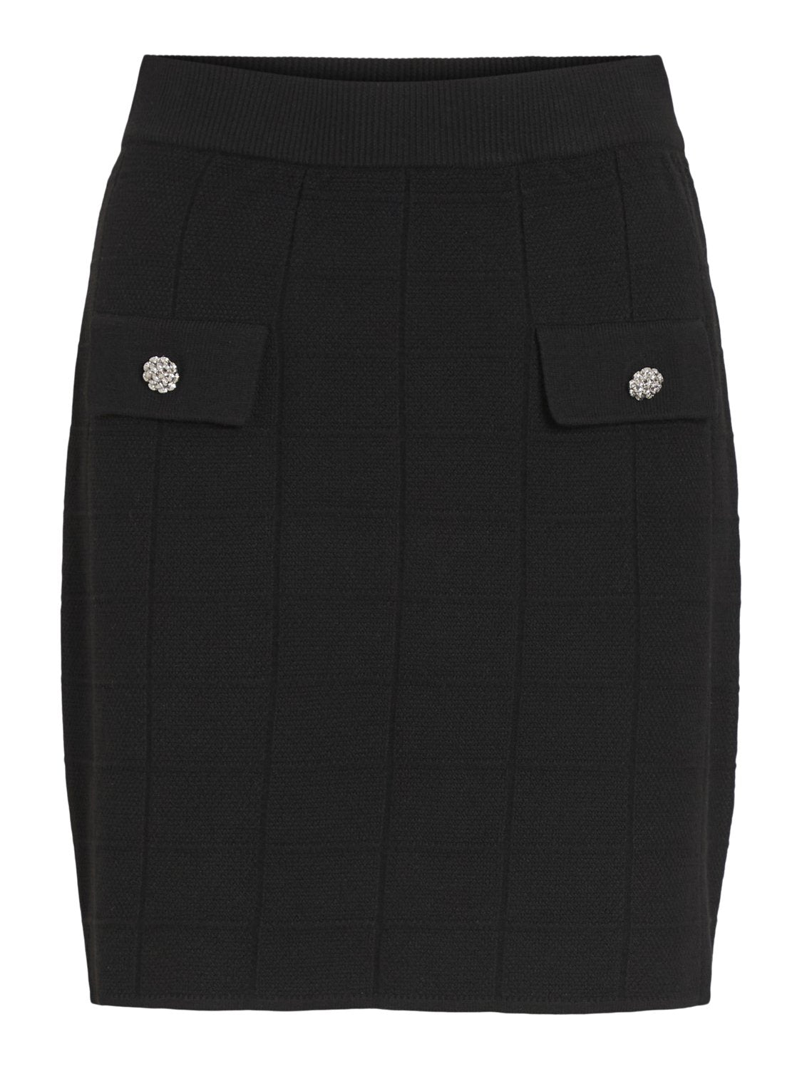 VIJULISA Short Skirt - Black Beauty - VERO MODA & VILA Bergvik